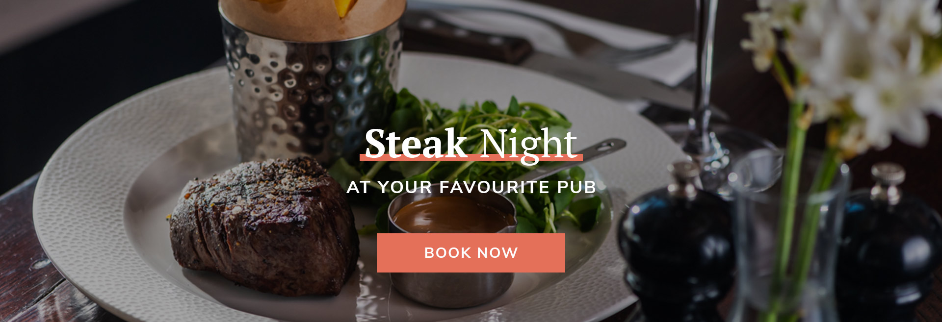 Steak Night at The Jolly Gardeners