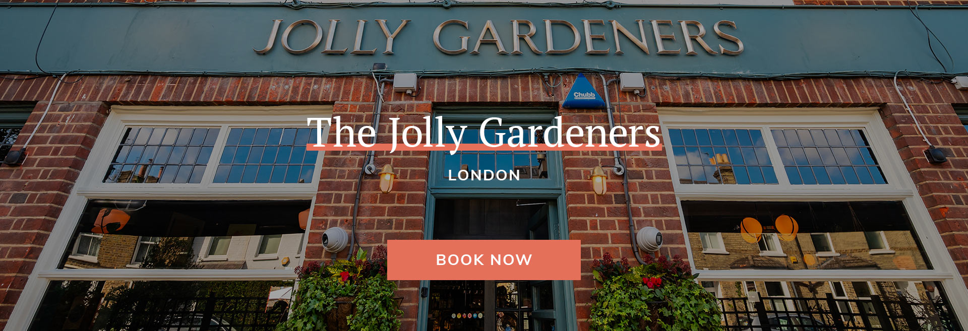 Enjoy a meal at your local pub at The Jolly Gardeners in London